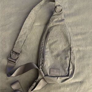 Vera Bradley Grey Crossbody Sachel